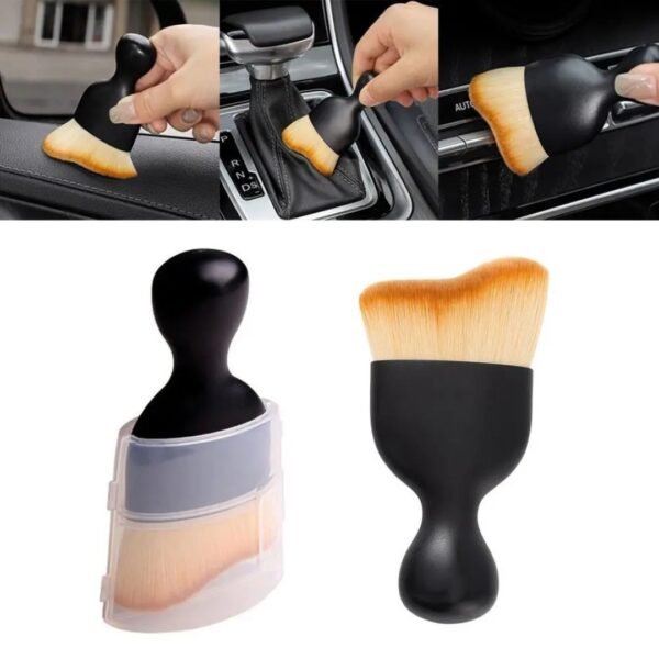 Soft Bristles Dust Collector Car Interior Cleaning Brush - Image 3