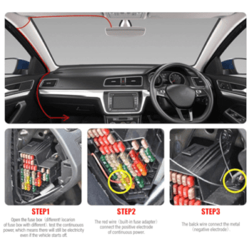 Dual Camera Car DVR Rearview Mirror With 4.3″ Screen - Image 5