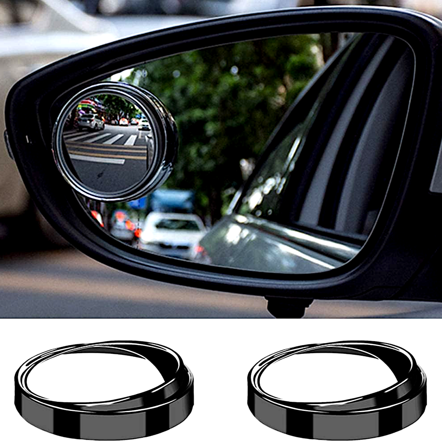 Blindspot Rearview Convex Mirror – 2pcs Code: MI-MM