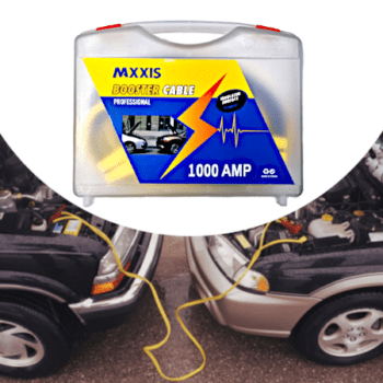 Heavy Duty Car Booster Cable Jumper Start Wires – 1000Amp – 19ft