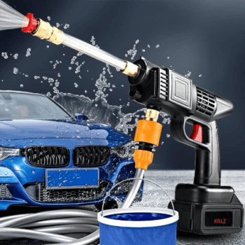 Rechargeable Lithium Battery Cordless High Pressure Car Cleaning Washer - Image 3
