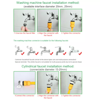 Portable High-pressure Metal Water Gun Nozzle - Image 7
