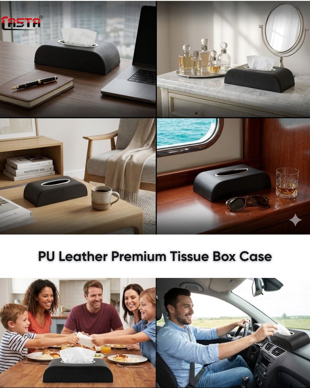 PU Leather Premium Tissue Box Case – Toyota - Image 5