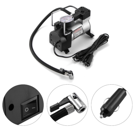 Car Tire Inflator Pump – 965 kPA 12v - Image 3