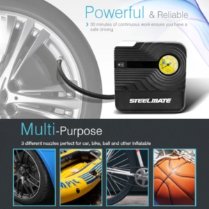 Steelmate Portable Tire Inflator Air Compressor Pump – PO3