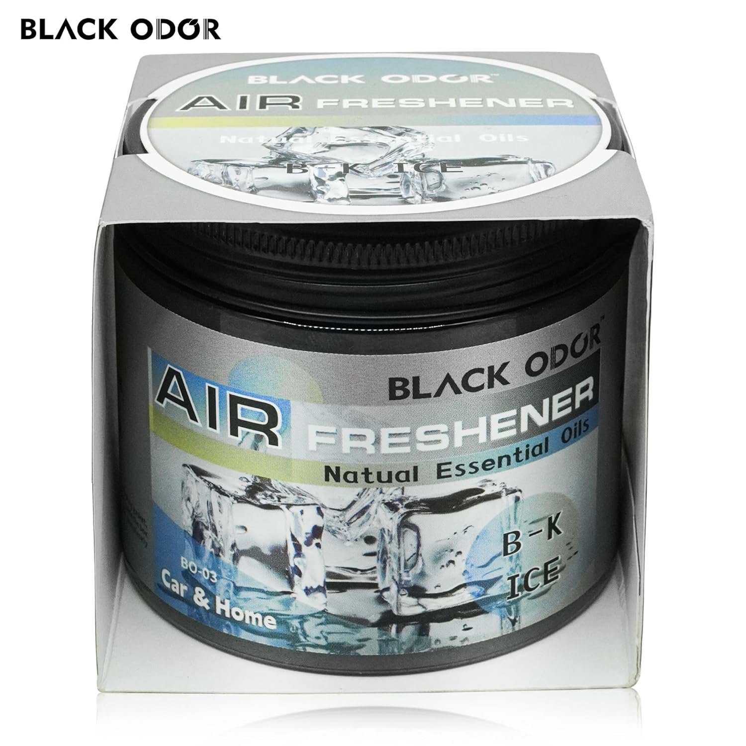 BLACK ODOR Gel Air Freshener – B-K ICE (180 gm) - Image 4