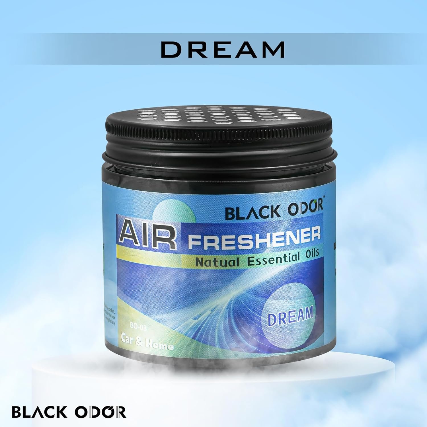 BLACK ODOR Gel Air Freshener – Dream (180 gm) - Image 4