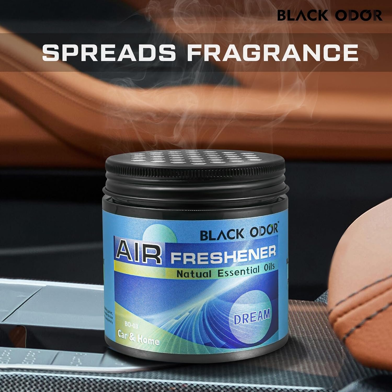 BLACK ODOR Gel Air Freshener – Dream (180 gm) - Image 2