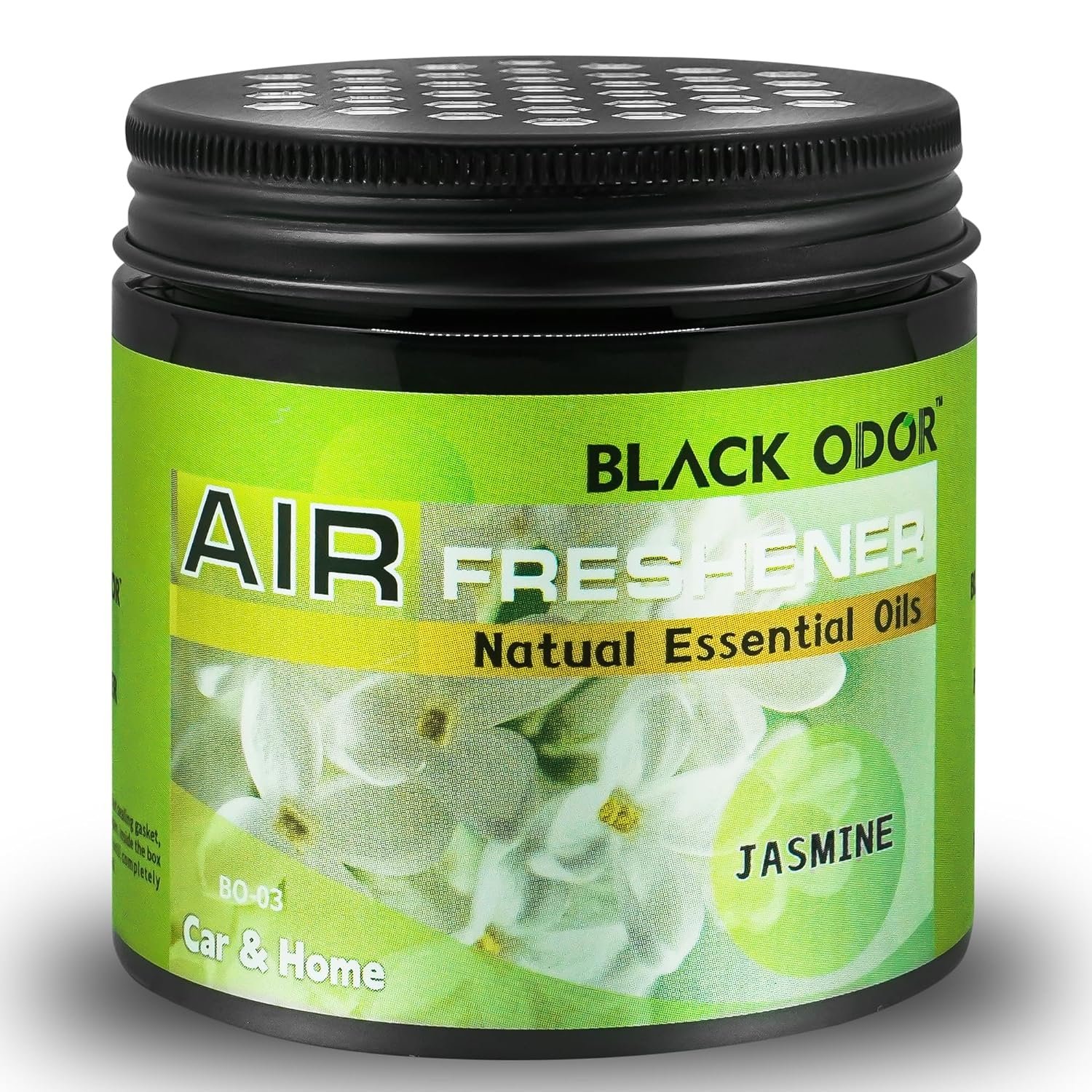 BLACK ODOR Gel Air Freshener – Jasmine (180 gm)