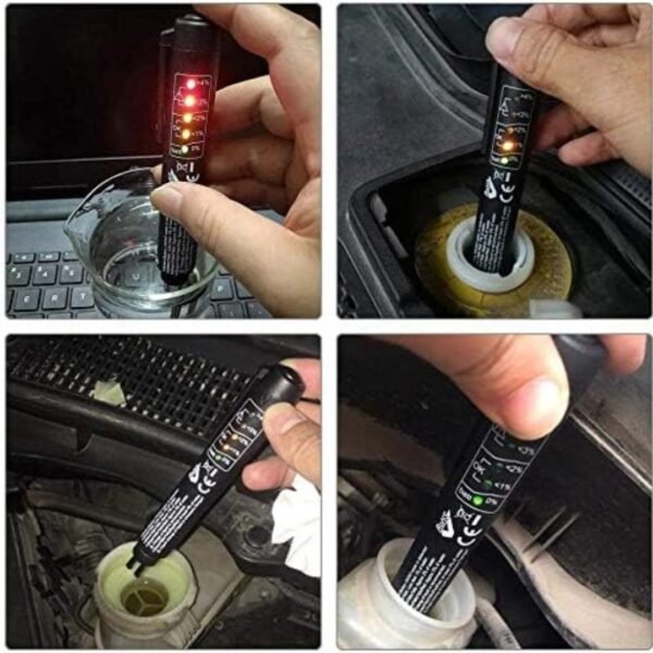 Brake Fluid Tester Pen – 5 LED Indicators - Image 2