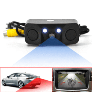 Night Vision Car Rear View Camera with Visible Parking Sensor