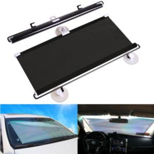 Car Front Windshield Retractable Sunshade