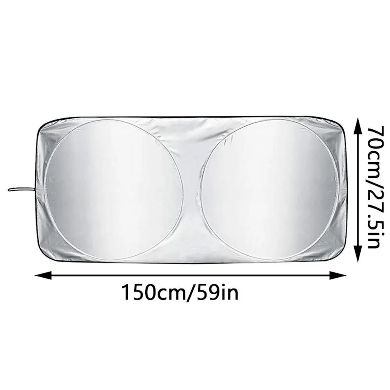 Car Front Windshield Ring Sunshade - Image 8