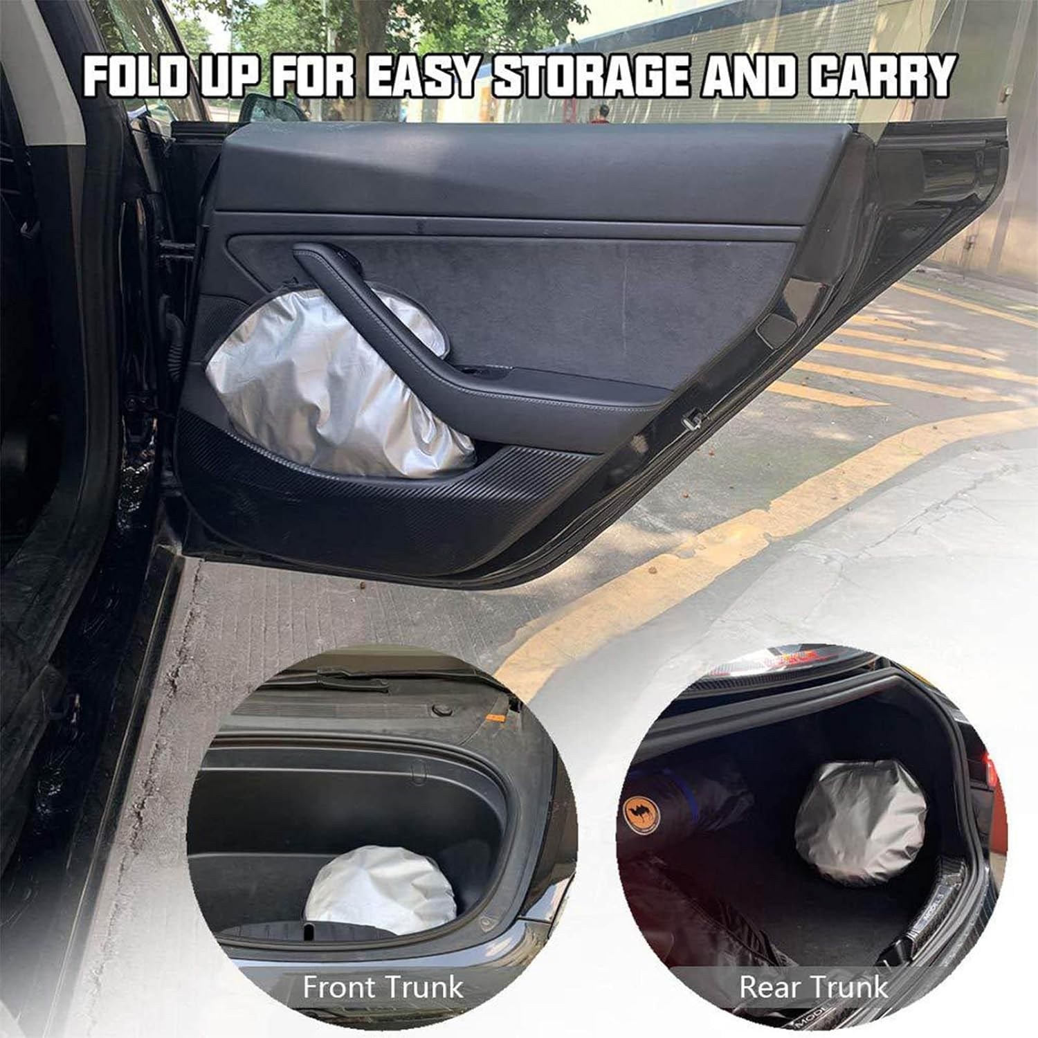 Car Front Windshield Ring Sunshade - Image 2