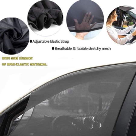 Car Front Window Elastic SunShade - Image 3
