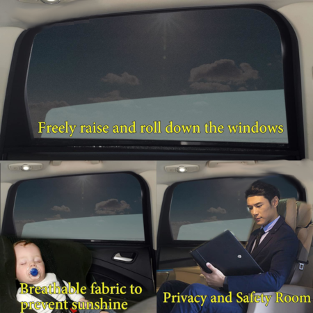 Car Front Window Elastic SunShade - Image 6
