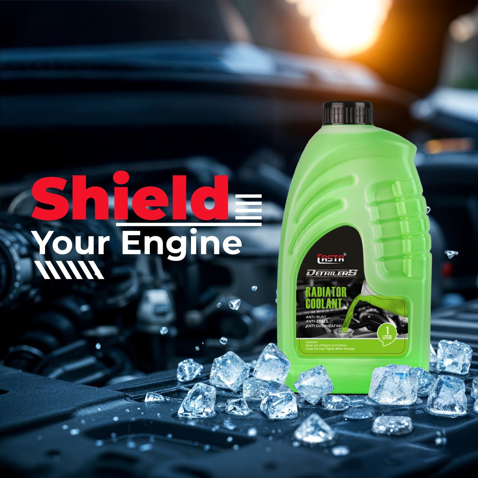 Casta Detailers Radiator Coolant – Red - Image 3