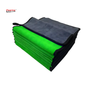 CASTA Double Sided Microfiber Cleaning Cloth – 800GSM – 10PCS Bundle Green