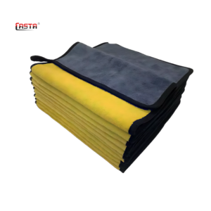 CASTA Double Sided Microfiber Cleaning Cloth – 800GSM – 10PCS Bundle Yellow