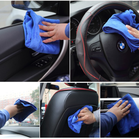 Super Soft Microfiber Cleaning Cloth – Cleaning & Polishing – 40 x 60 – 300 gsm - Image 3