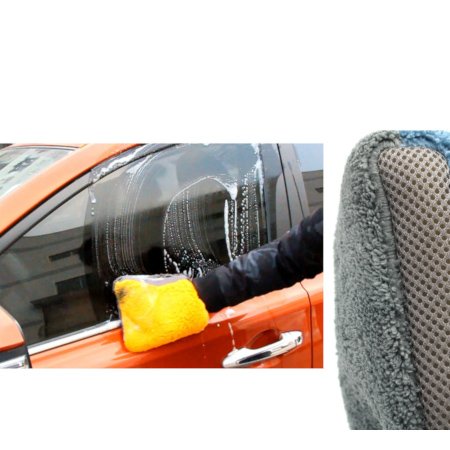 Casta Micro Fiber High Density Cleaning Glove Mitt – 22×15 cm 300 GSM - Image 2