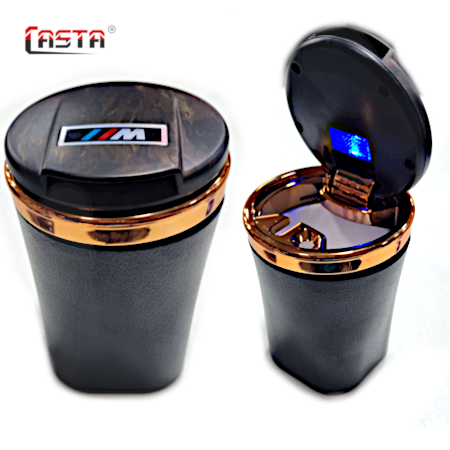 Large Flame Retardant Bouquet Car Ashtray – Carbon - Image 2