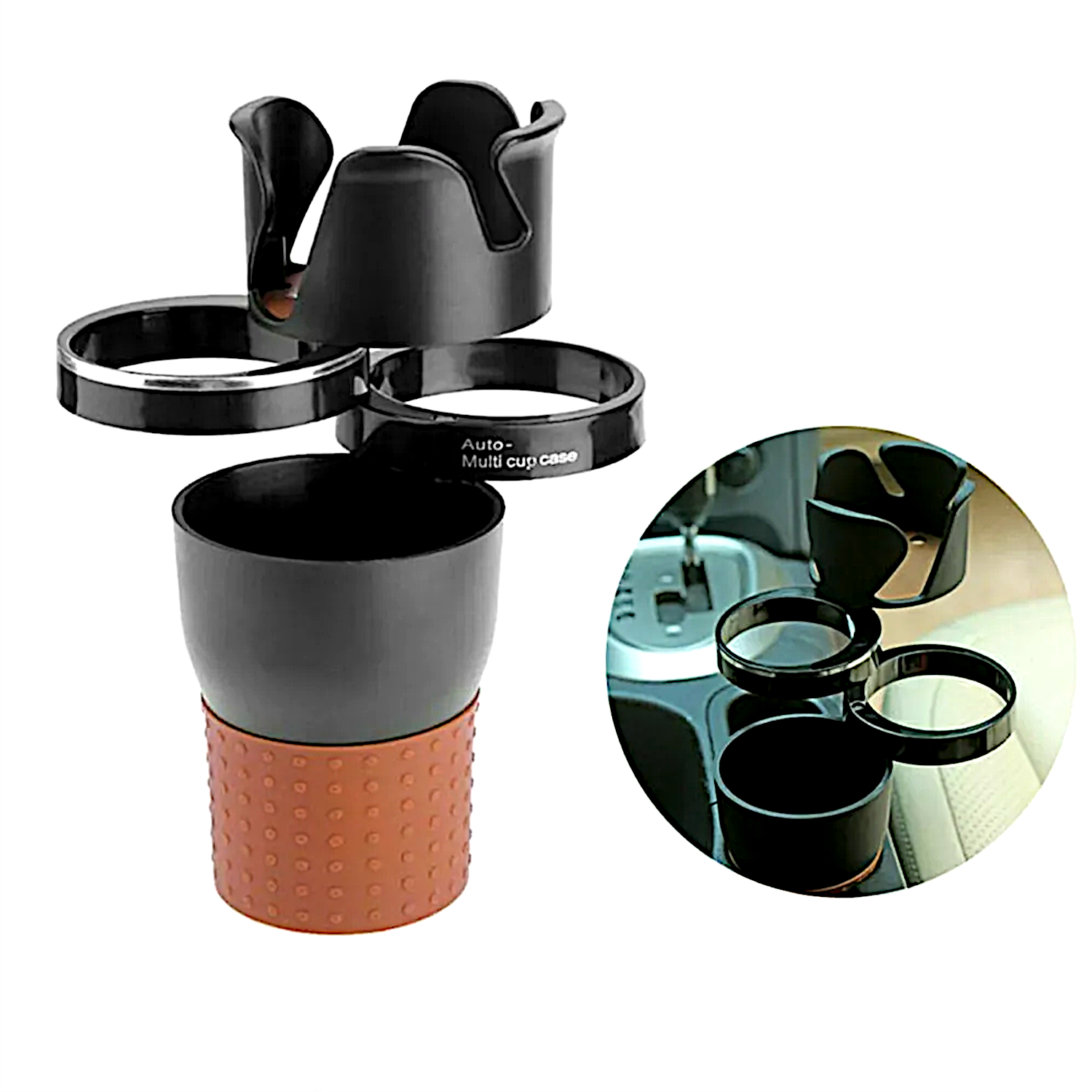 Rotating Car Drink Holder – Multi-Function Drink – 360-Degree Adjustable