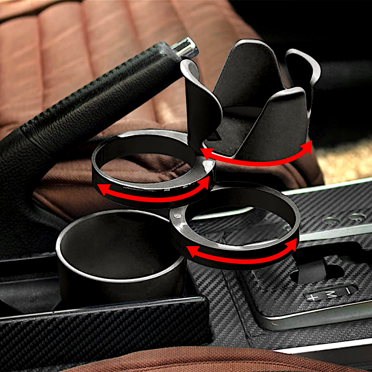 Rotating Car Drink Holder – Multi-Function Drink – 360-Degree Adjustable - Image 3