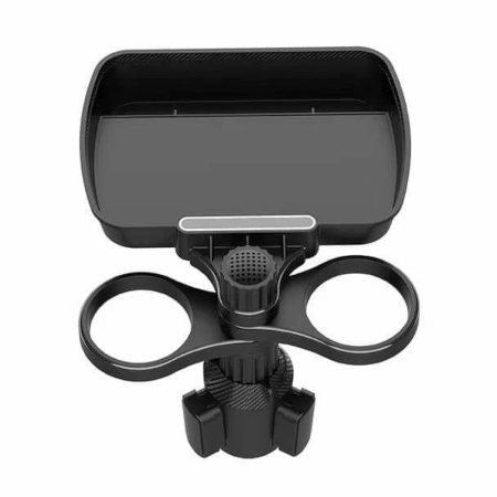 Car Cup Double Drink Holder With Food Tray Expander - Image 4