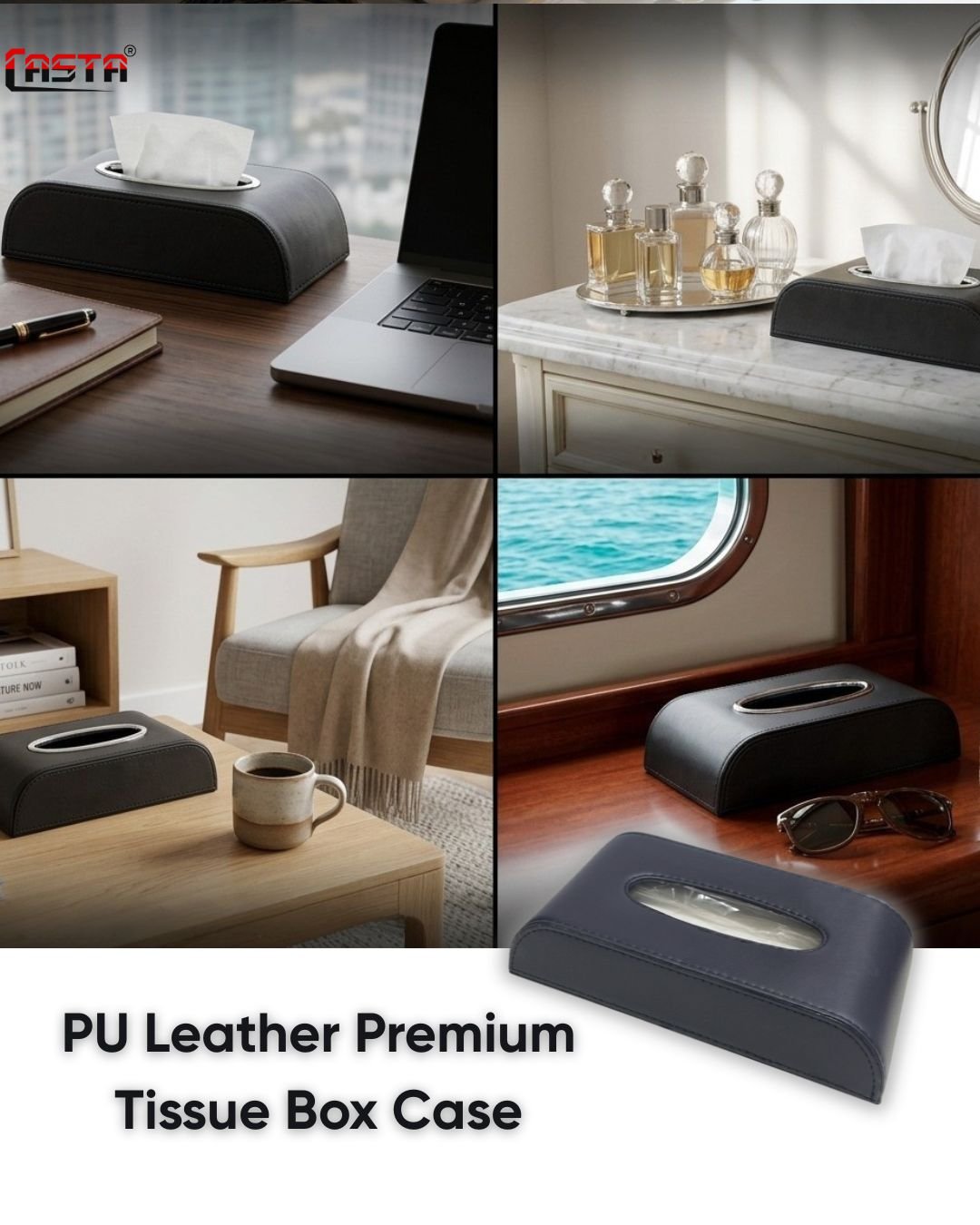 PU Leather Premium Tissue Box Case – Toyota - Image 4