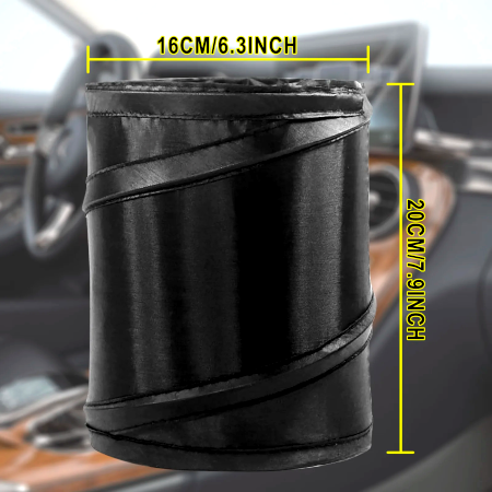 Foldable Car Trash Basket Waterproof Pop-Up Bag - Image 2
