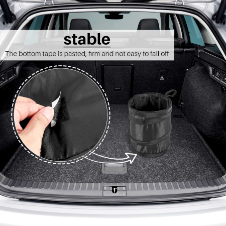 Foldable Car Trash Basket Waterproof Pop-Up Bag - Image 8