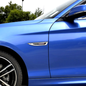 Car Side Fender Metal 3D Trim Decoration