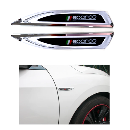 Car Side Fender Metal 3D Trim Decoration - Image 3