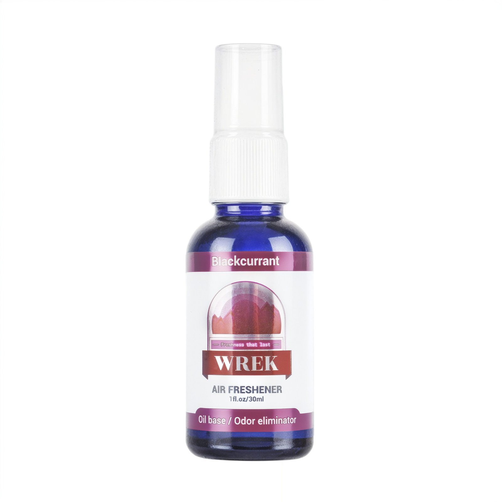 WREK Air Freshener – Oil Based Odor Eliminator – Black Currant