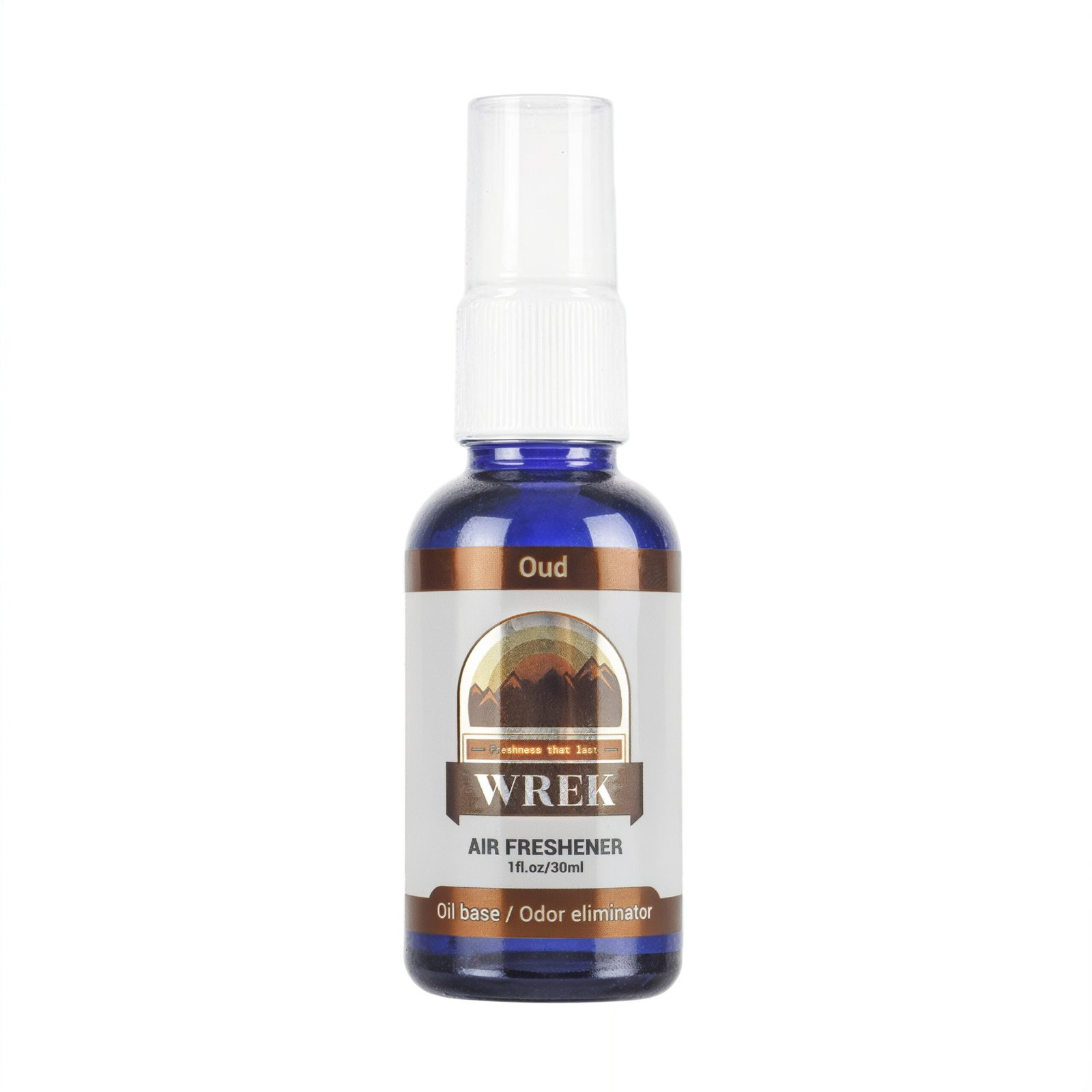 WREK Air Freshener – Oil Based Odor Eliminator – Oud