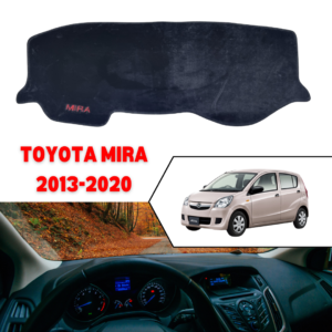 Daihatsu Mira 2013-2020 Dashboard Mat – Suede Nonslip Velvet Fur