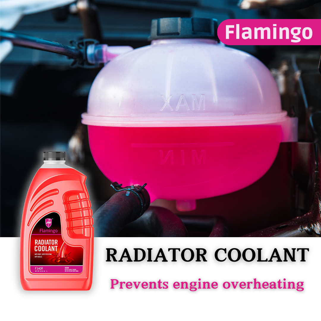 FLAMINGO RADIATOR COOLANT 1L – Red - Image 2