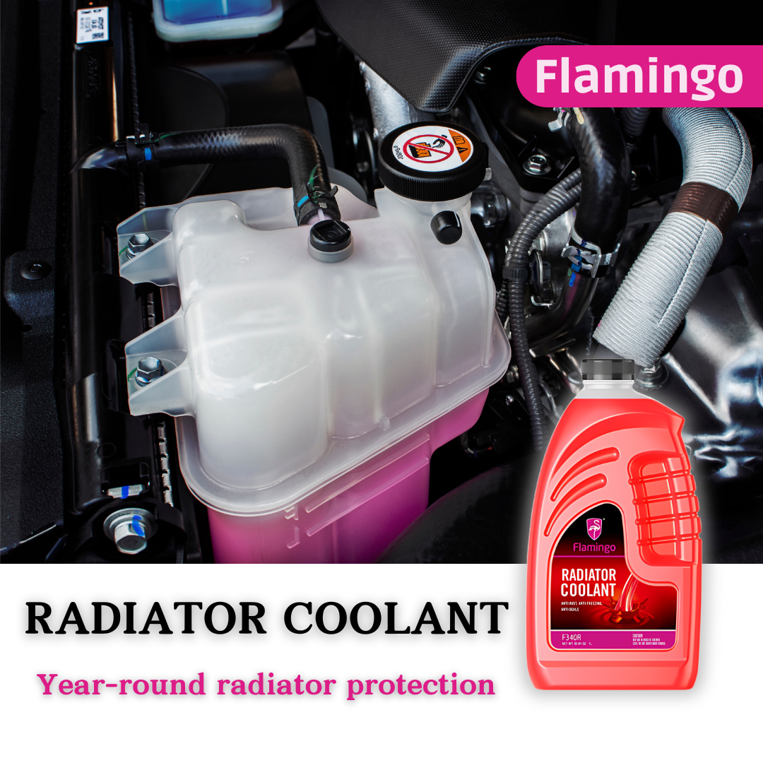 FLAMINGO RADIATOR COOLANT 1L – Red - Image 3