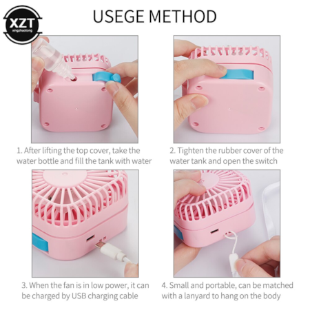 Portable Wireless Humidifier Fan - Image 4