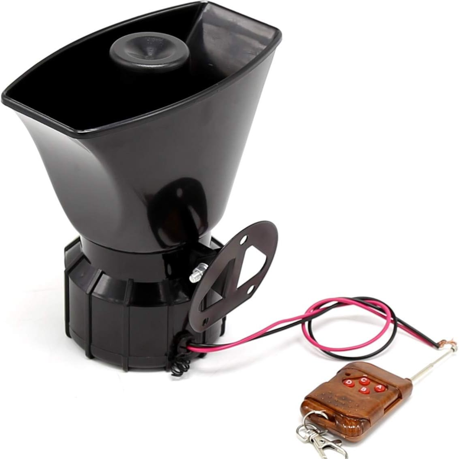 Car Siren Horn Speaker System Brown Remote Controller - Image 5