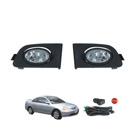 Ponyan Fog Lamps For Honda Civic 2001-2003