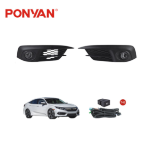 Ponyan Fog Lamps For Honda Civic 2016-2020