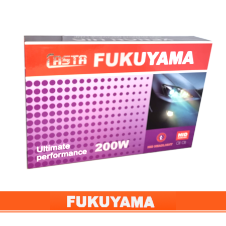 FUKUYAMA 200W Heavy Duty Fast Bright Xenon HID Conversion Kit With CANBUS Technology - Image 2