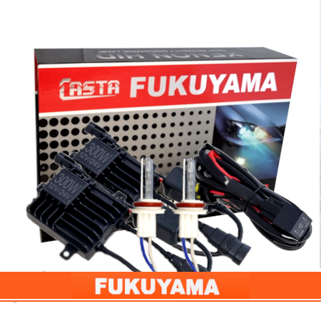 FUKUYAMA 300W Heavy Duty Fast Bright Xenon HID Conversion Kit With CANBUS Technology