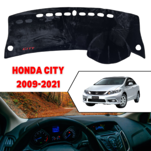 Honda City 2009 2021 Dashboard Mat – Suede Nonslip Velvet Fur