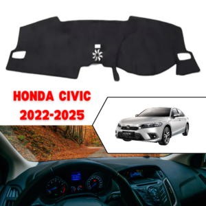 Honda Civic 2022 2026 Dashboard Mat – Suede Nonslip Velvet Fur