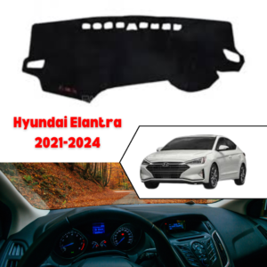 Hyundai Elantra 2021–2024 Dashboard Mat – Suede Nonslip Velvet Fur