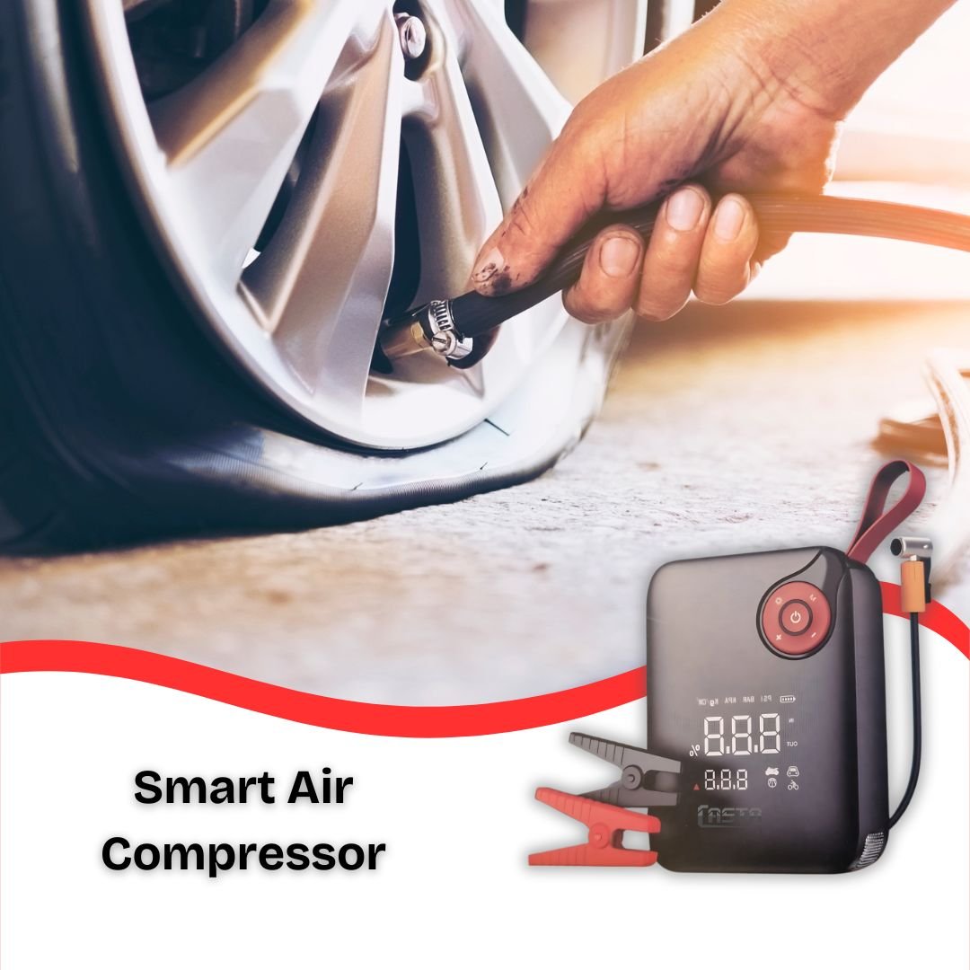 Casta 2 in 1 Jump Starter With Air Compressor - Image 4