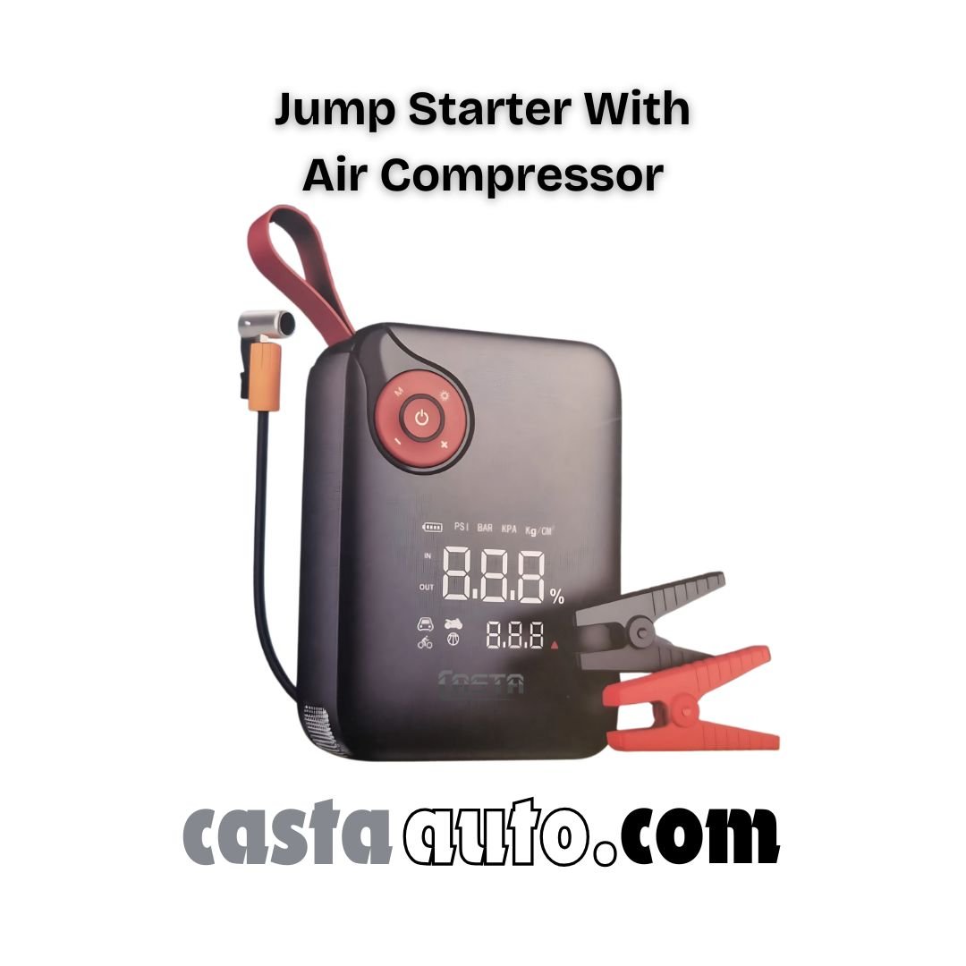 Casta 2 in 1 Jump Starter With Air Compressor - Image 6
